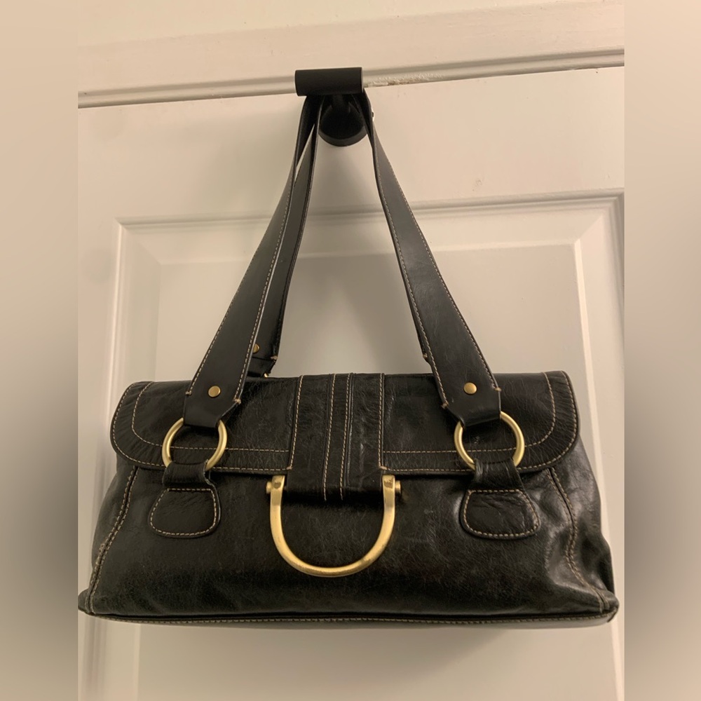 Apt9 brand purse satchel black